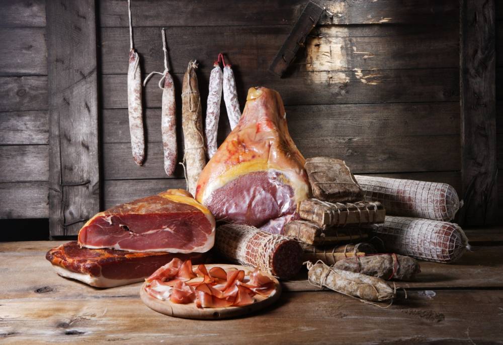 Charcuterie locale à Le Vigen